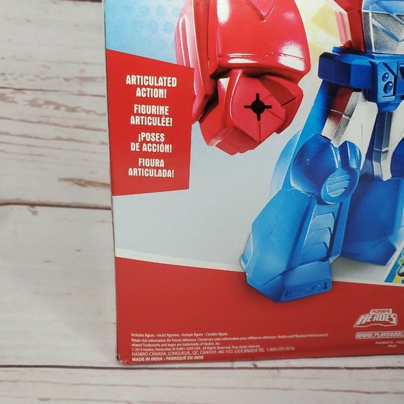 New Transformers Rescue Bots Academy Mega Mighties Optimus Prime Action Figure - Picture 6 of 12